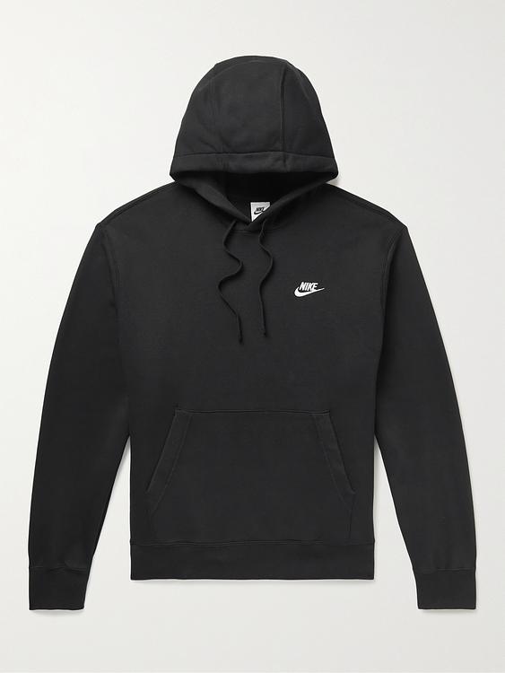 Print black hooded sweatshirt from Nike