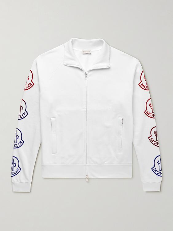 White casual jacket from Moncler
