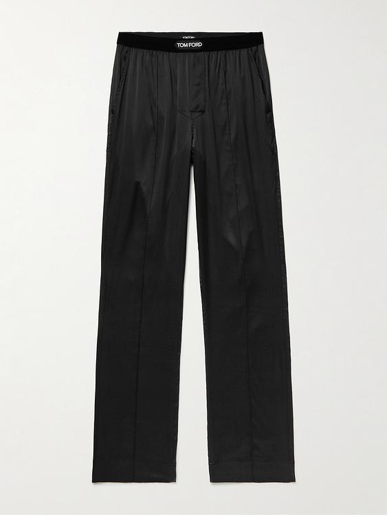 Black casual trousers from Tom Ford