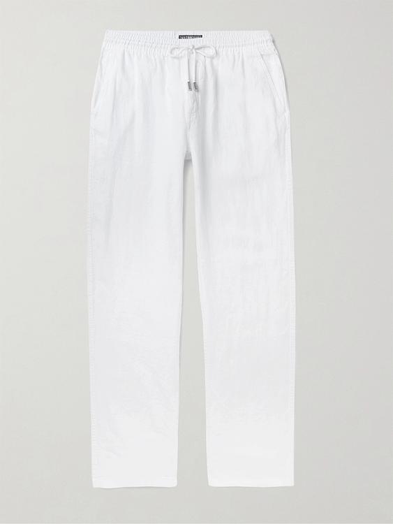 White drawstring trousers from Vilebrequin