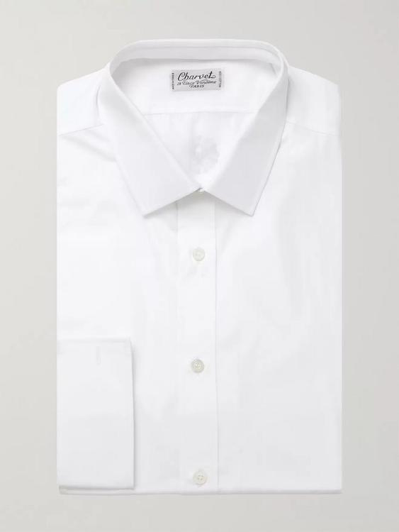 White business shirt from Charvet