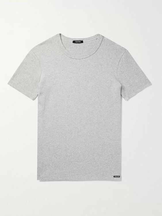 Grey t-shirt from Tom Ford