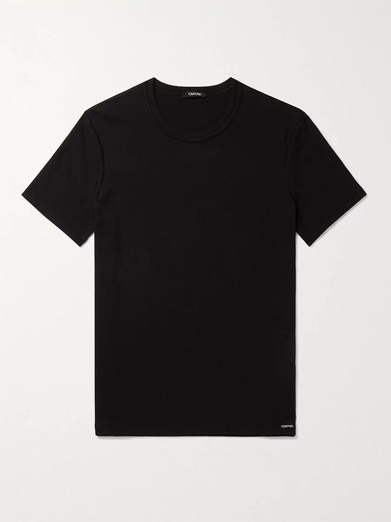 Black t-shirt from Tom Ford