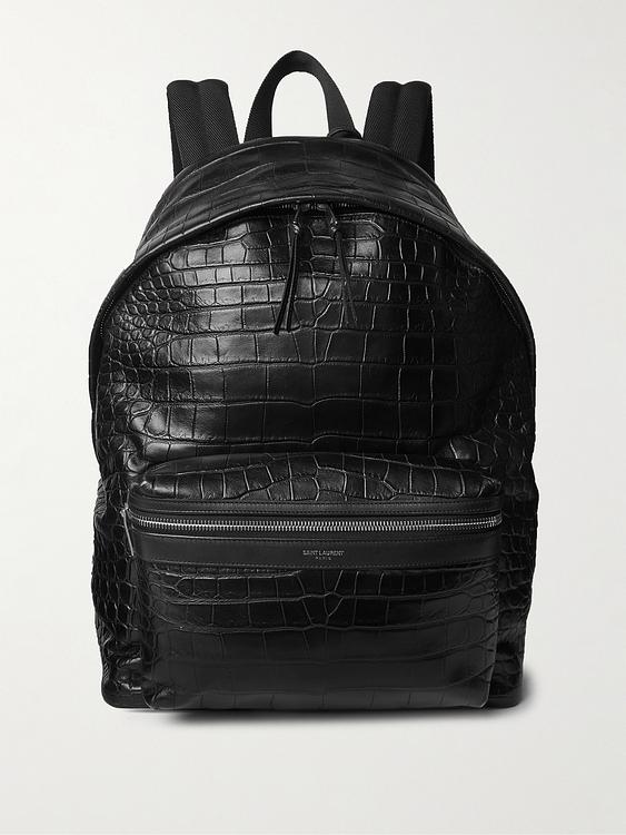 Black backpack from Saint Laurent