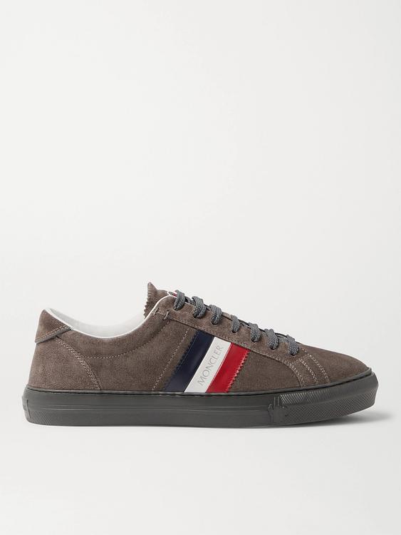 Dark brown sneakers from Moncler