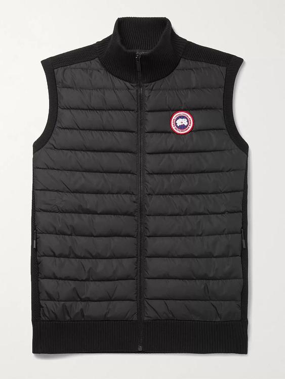 Dark grey vest from Canada Goose