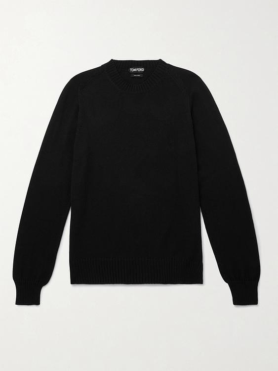 Black sweatshirt from Tom Ford
