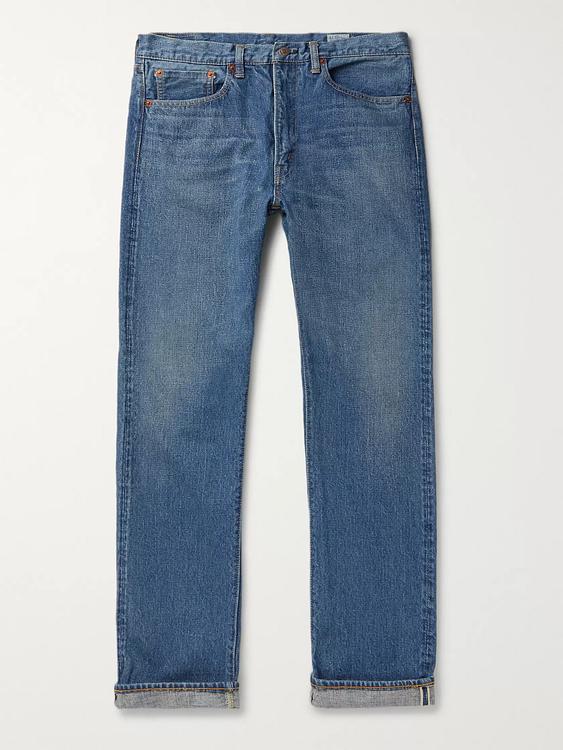 Dark blue jeans from orSlow