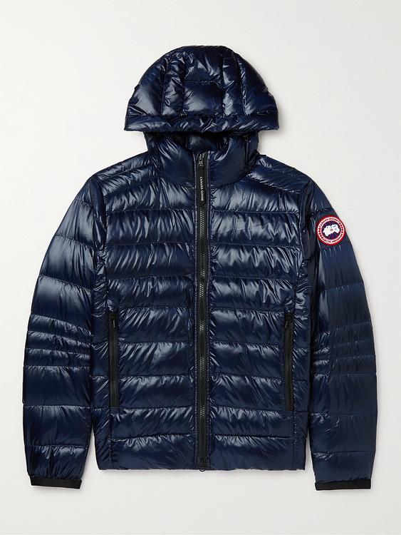 Dark blue down jacket from Canada Goose