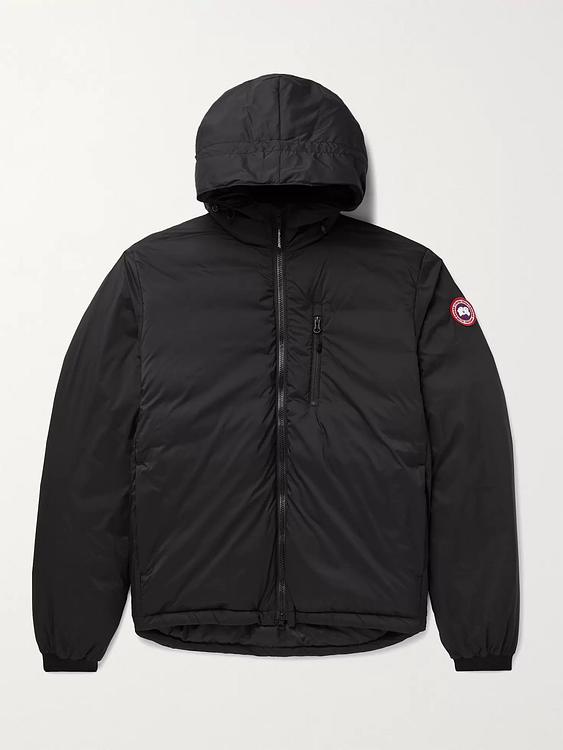 Black down jacket from Canada Goose