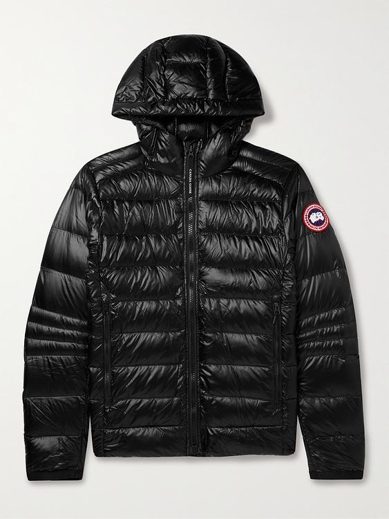 Black down jacket from Canada Goose