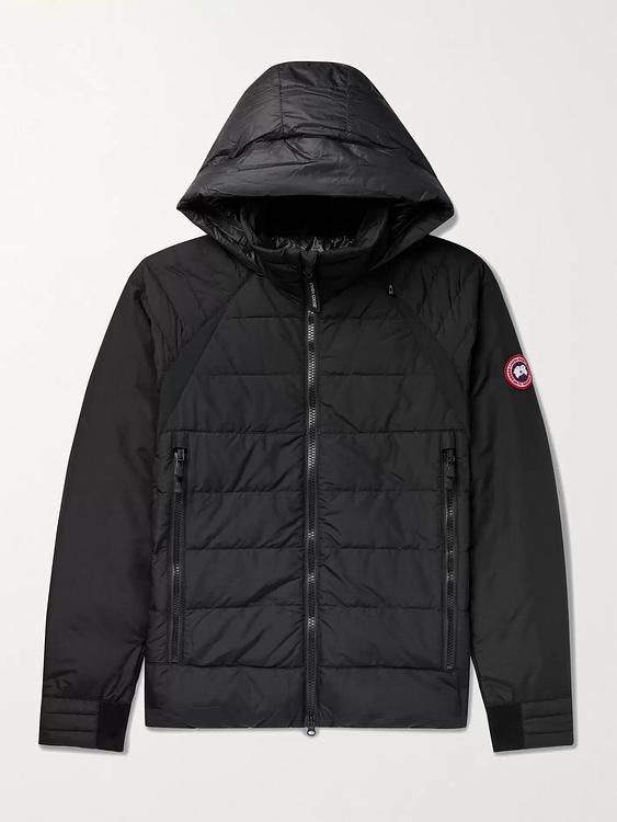 Black down jacket from Canada Goose