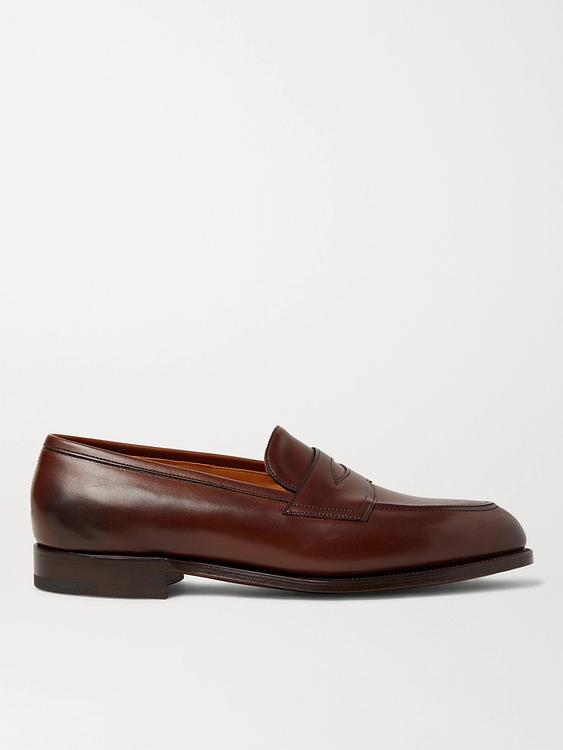Brown loafers from Edward Green