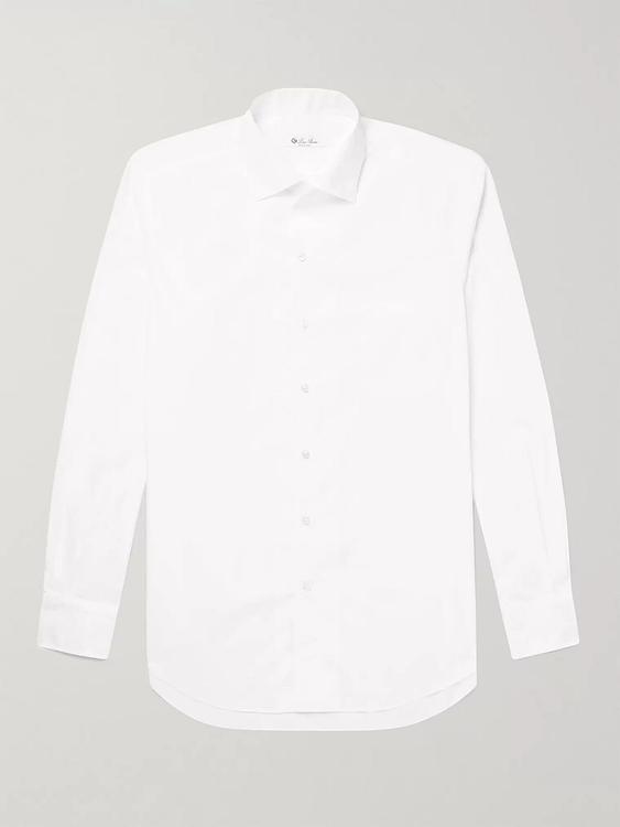 White casual shirt from Loro Piana