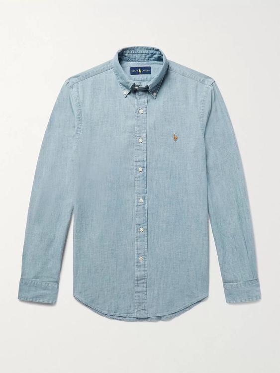 Blue casual shirt from Polo Ralph Lauren