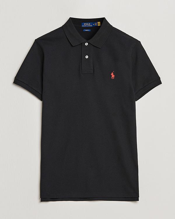 Black short sleeve polo shirt from Polo Ralph Lauren