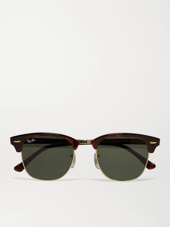 Dark brown d-frame sunglasses from Ray-Ban