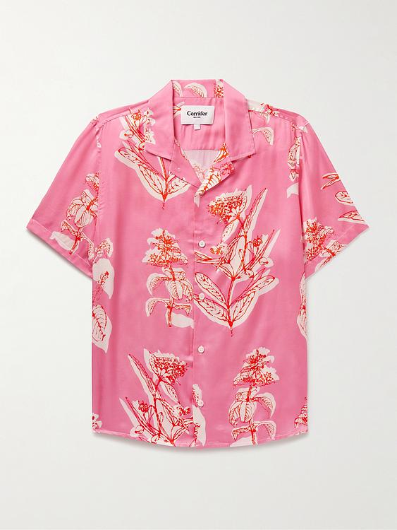Pink short sleeve shirt from Corridor