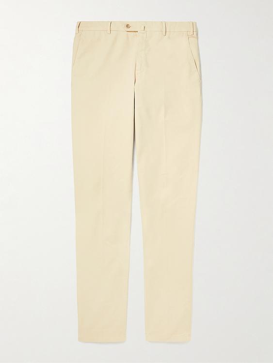 Beige chinos from Loro Piana