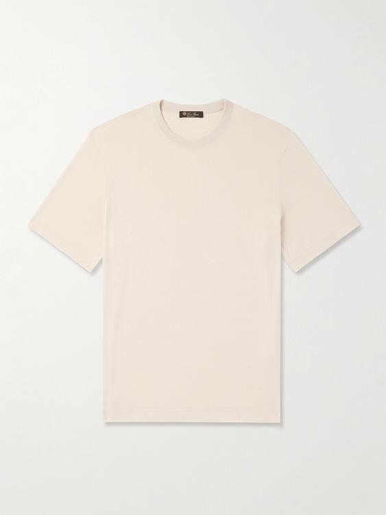 White t-shirt from Loro Piana