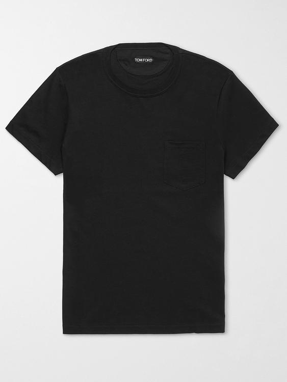 Black t-shirt from Tom Ford