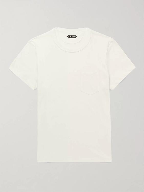 White t-shirt from Tom Ford