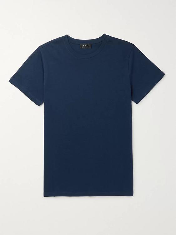 Dark blue t-shirt from A.P.C