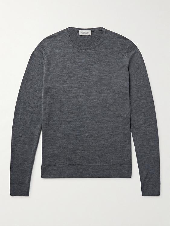 Dark grey sweatshirt from John Smedley