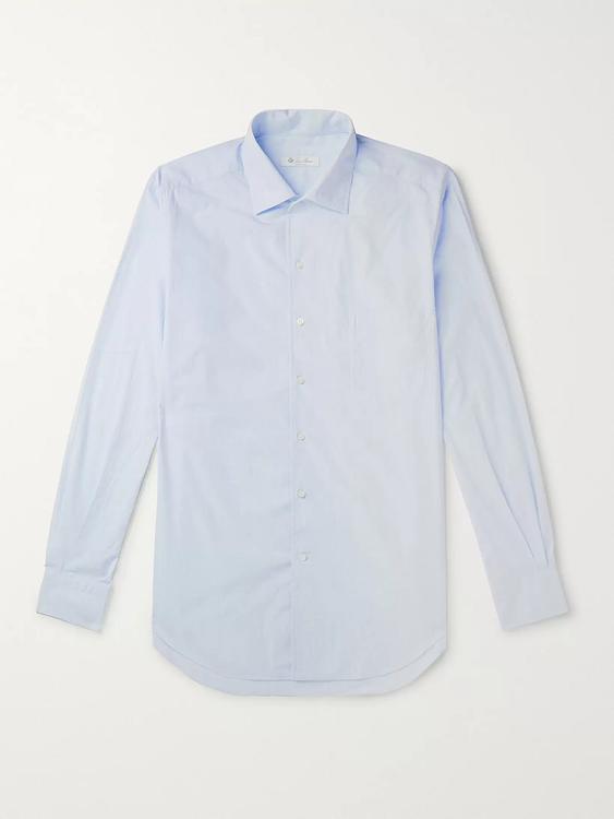 Light blue casual shirt from Loro Piana