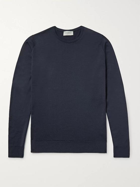 Black sweatshirt from John Smedley