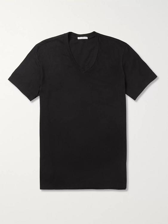 Black t-shirt from James Perse