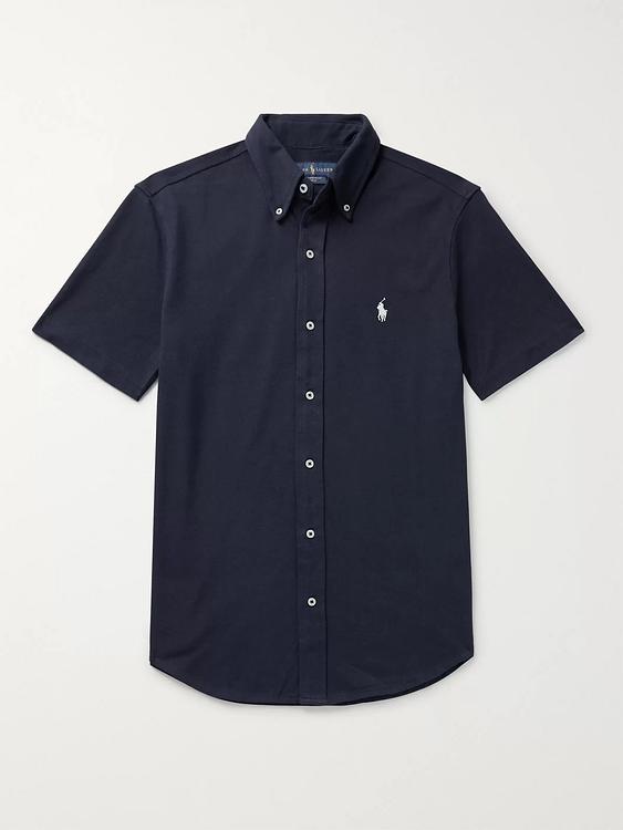 Black short sleeve shirt from Polo Ralph Lauren