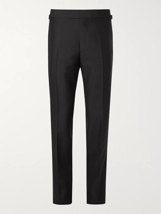 Black tuxedo trousers from Kingsman
