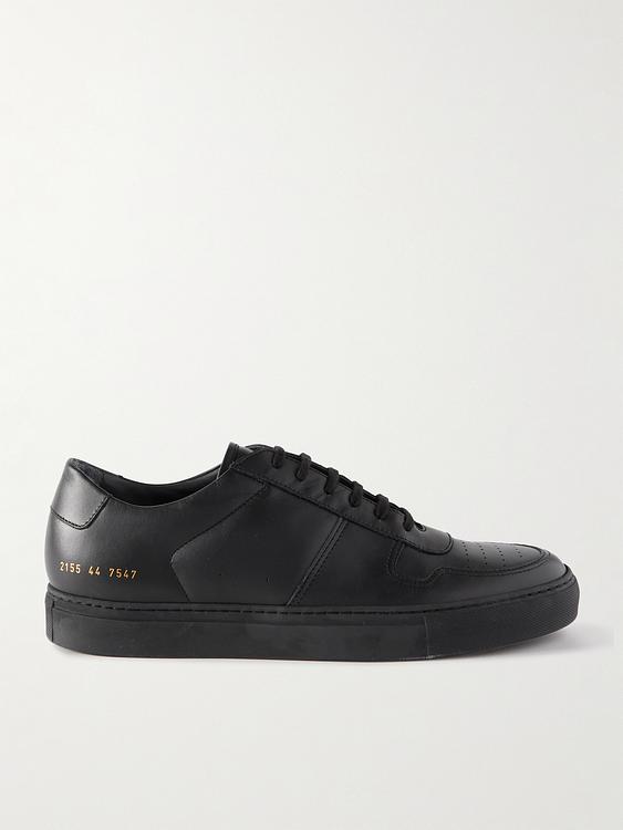 Black sneakers from Common Projects