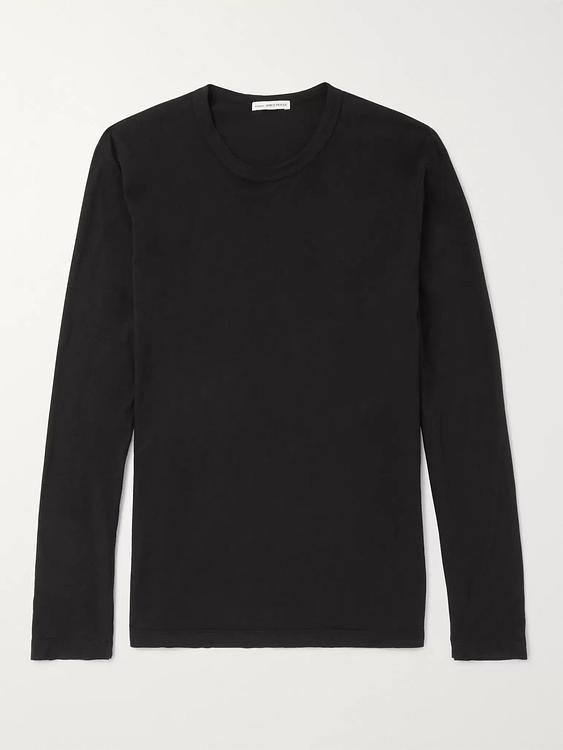Black sweatshirt from James Perse