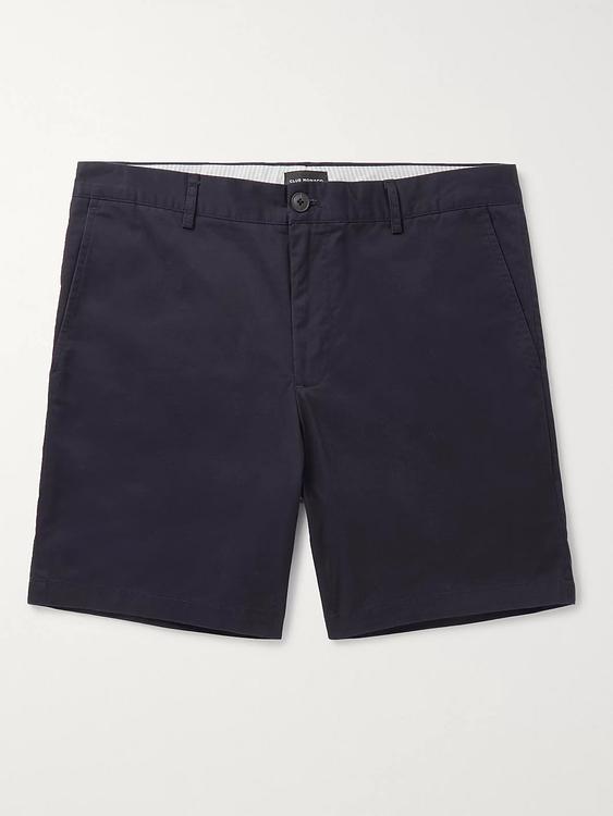 Black chino shorts from Club Monaco