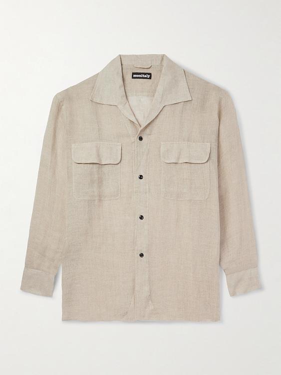 Beige overshirt from Monitaly
