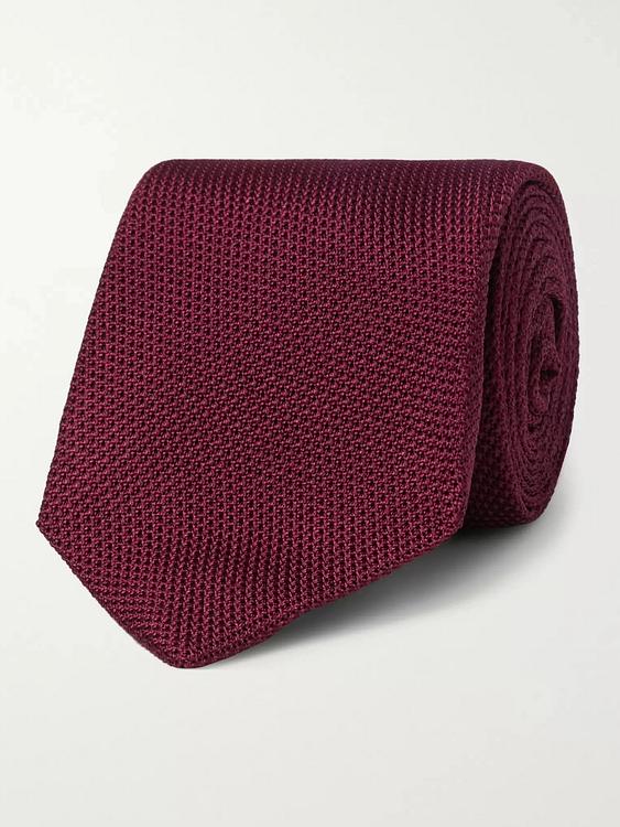 Dark brown tie from Kingsman