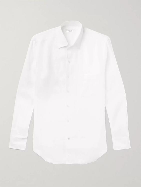 White casual shirt from Loro Piana