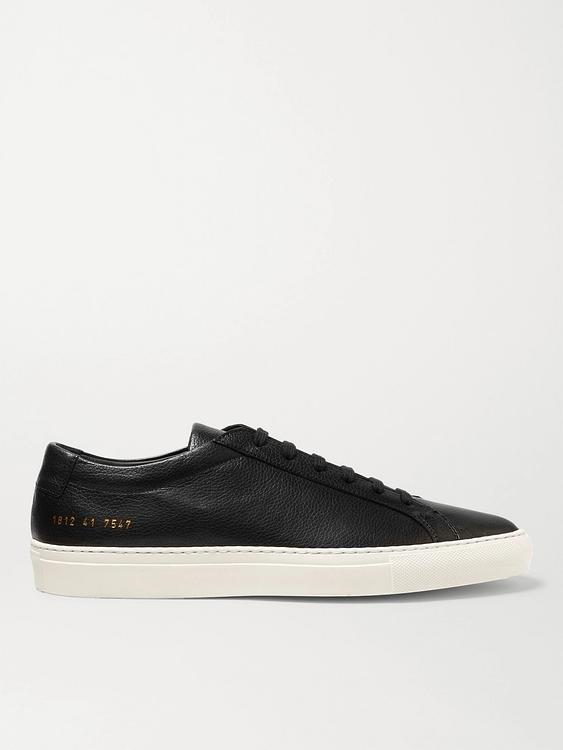 Black sneakers from Common Projects