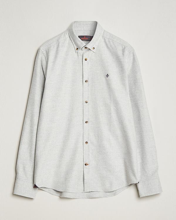 Grey flannel shirt from Morris