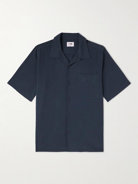 Dark grey short sleeve shirt from NN07