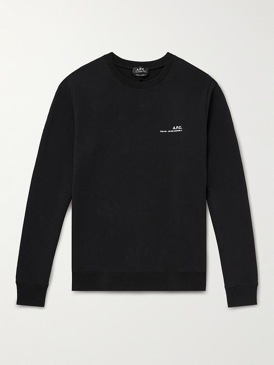 Black sweatshirt from A.P.C