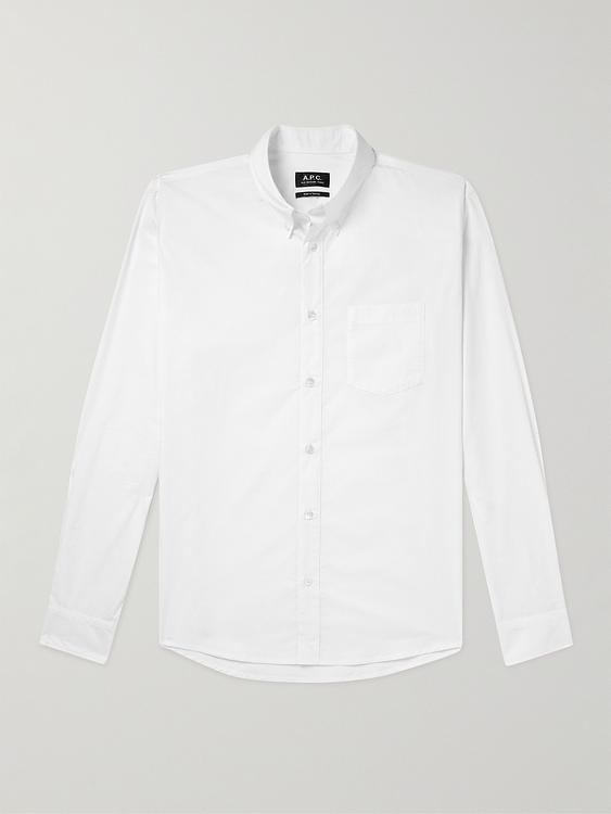 White casual shirt from A.P.C