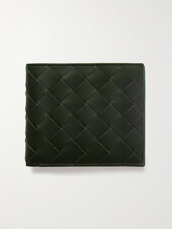 Dark green wallet from Bottega Veneta