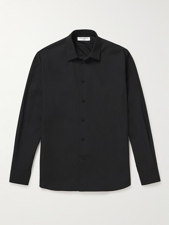 Black casual shirt from Saint Laurent