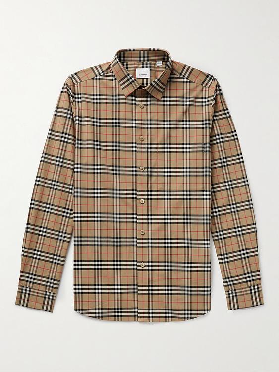 Checkered multicolor casual shirt from Burberry