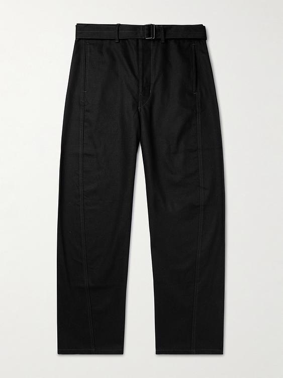 Black casual trousers from Lemaire