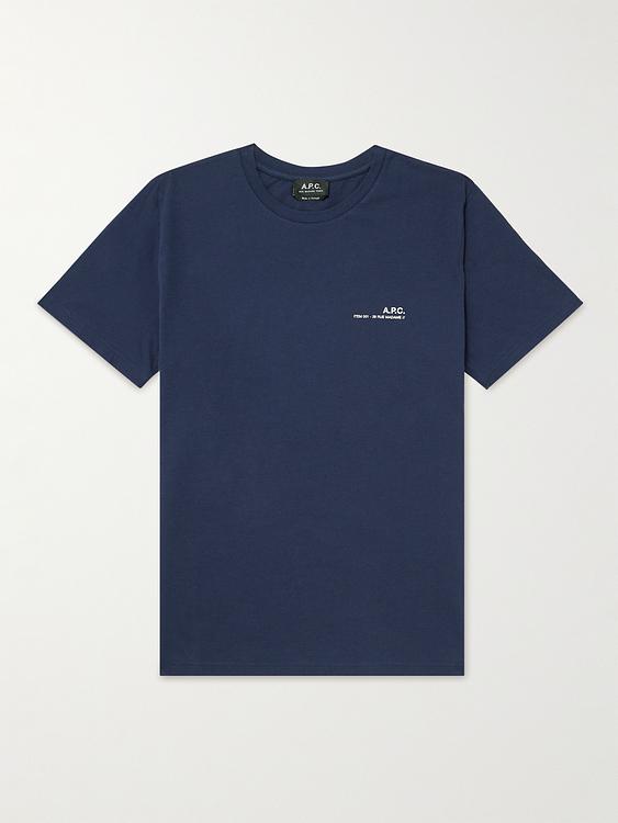 Dark blue t-shirt from A.P.C