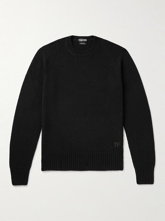 Black sweatshirt from Tom Ford